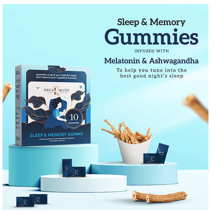 Indus Roots Sleep & Memory Gummy Strawberry