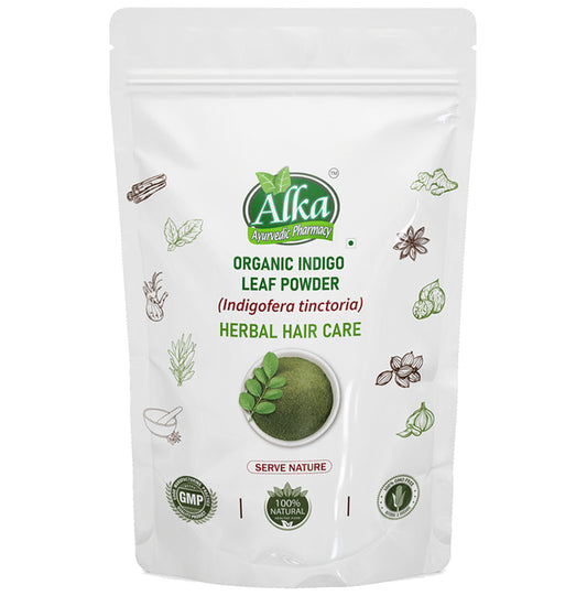 Alka Ayurvedic Pharmacy Organic Indigo Leaf Powder - Classic Derma