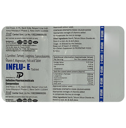 Influ-E Tablet (10 Each)