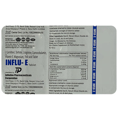 Influ-E Tablet (10 Each)