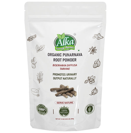 Alka Ayurvedic Pharmacy Organic Punarnava Root Powder - Classic Derma