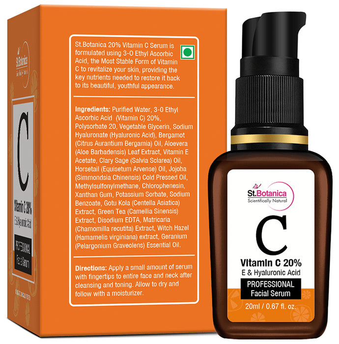 St.Botanica Vitamin C 20% Professional Facial Serum