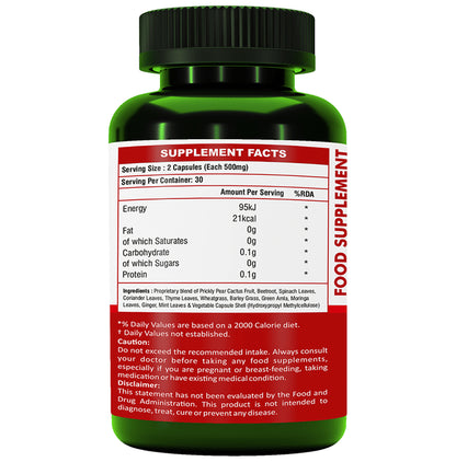 Alka Ayurvedic Pharmacy Plant Based Blood Booster Veg Capsule