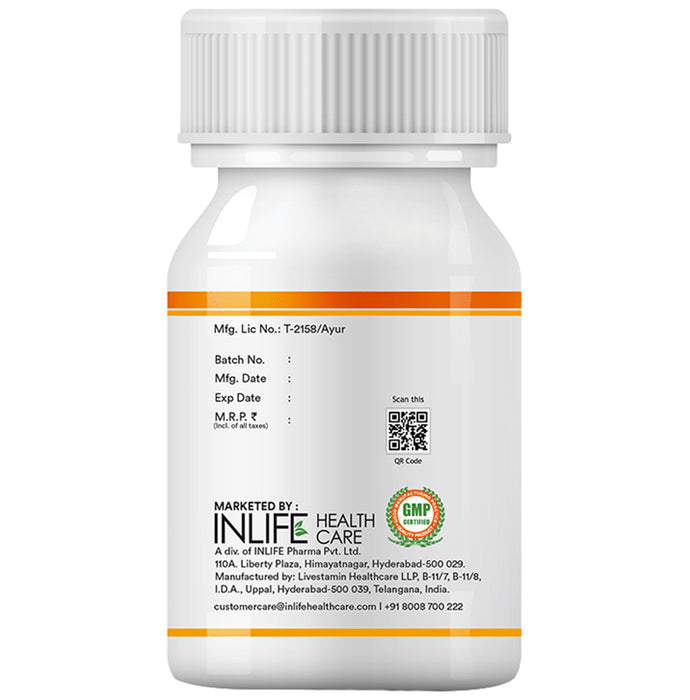 Inlife Bioavailable Curcumin 600mg Capsule