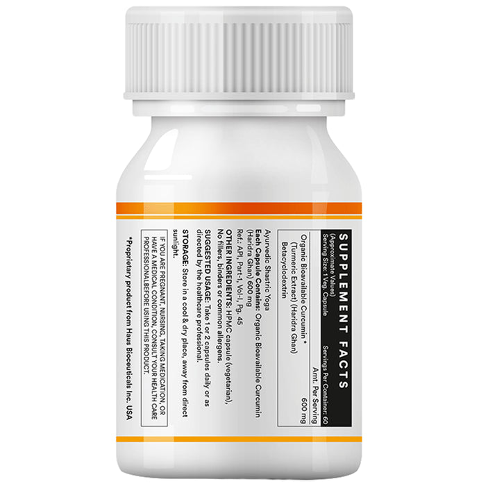 Inlife Bioavailable Curcumin 600mg Capsule