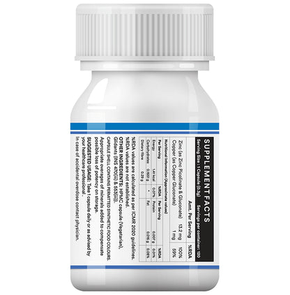 Inlife Chelated Zinc Complex Vegetarian Capsule