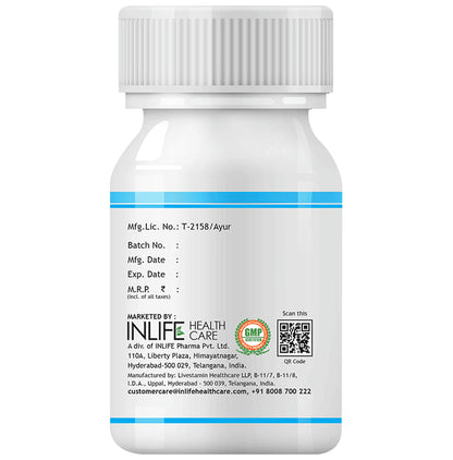 Inlife Cow Colostrum 500mg Capsule | For Immunity, Strength, Stamina & Healthy Digestion