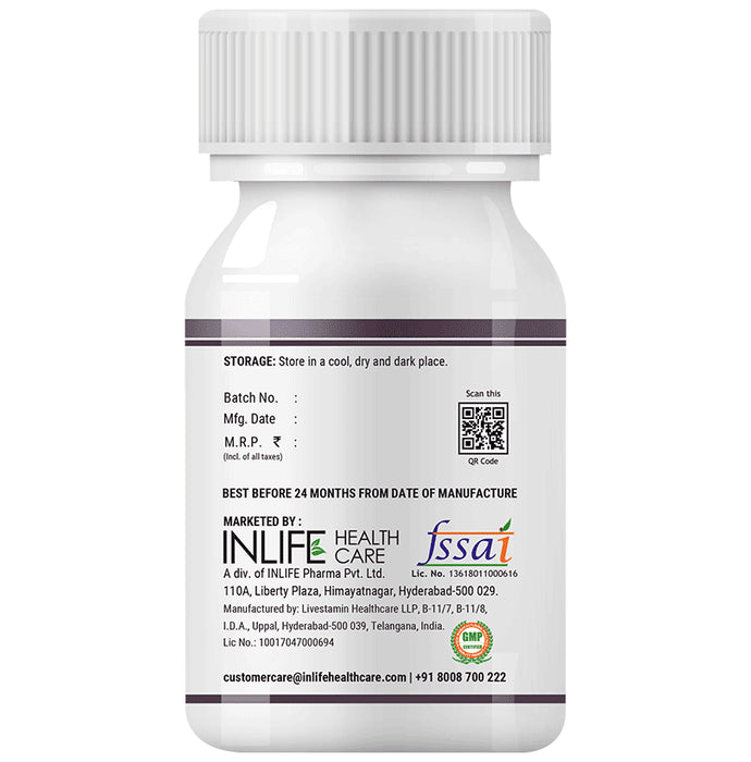 Inlife Digestive Enzymes for Healthy Digestion | Vegetarian Capsule
