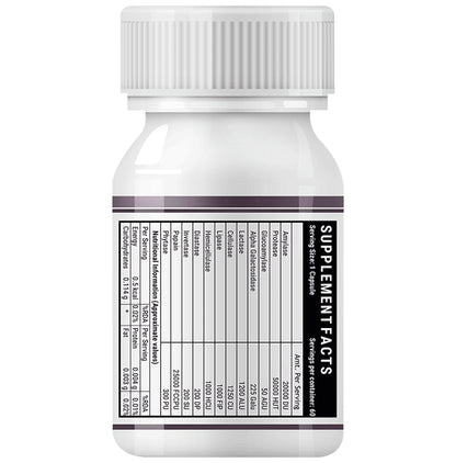 Inlife Digestive Enzymes for Healthy Digestion | Vegetarian Capsule