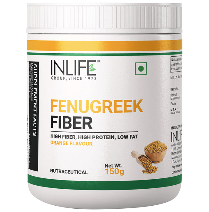 Inlife Fenugreek Fiber Powder Orange - Classic Derma