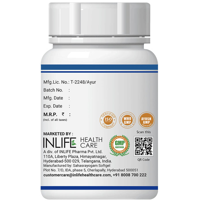 Inlife Fish Oil Matsya Tailam 1000mg Soft Gelatin Capsule