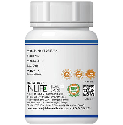 Inlife Fish Oil Matsya Tailam 1000mg Soft Gelatin Capsule