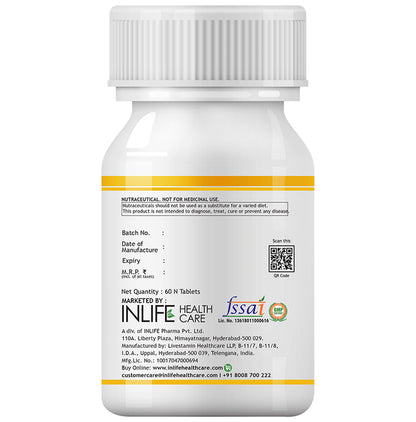 Inlife Glucosamine MSM | With Calcium, Vitamin D3 for Bone Health | Tablet