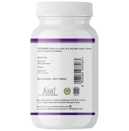 Inlife High Absorption Magnesium Glycinate Forte 2000mg Tablet