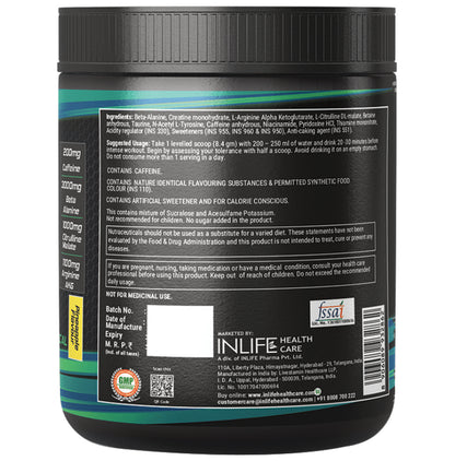 Inlife Pre Workout Pineapple