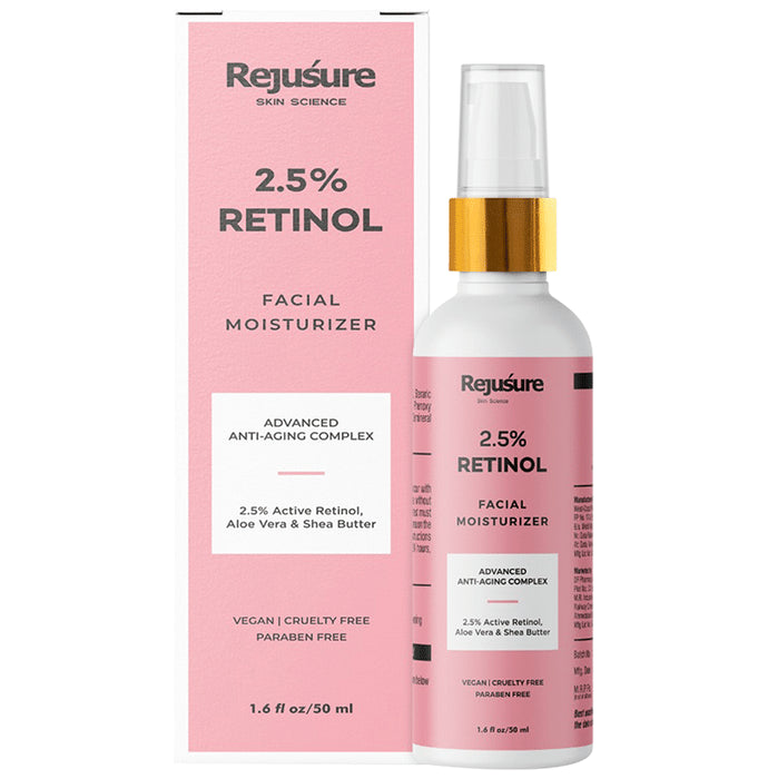Rejusure Retinol Facial Moisturiser - Classic Derma
