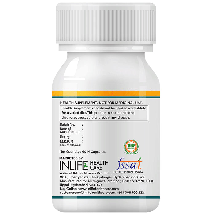 Inlife Turmeric Oil Ginger Oil Garlic Oil Vegan Liquid Filled Capsule