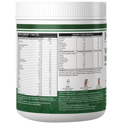 Inlife Vegan Protein Powder Meal Shake with Added Probiotics Chocolate