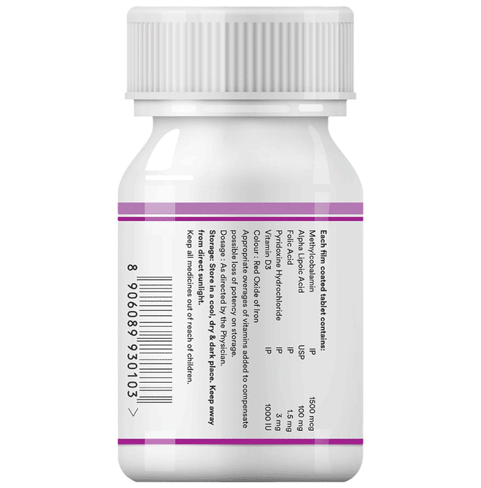 Inlife Vitamin B12 Nurospan Tablet | Nutrition Support