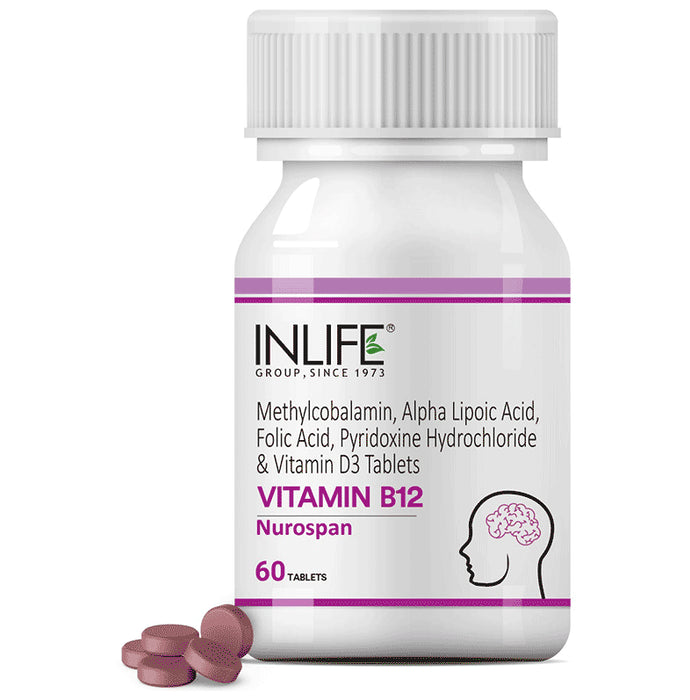 Inlife Vitamin B12 Nurospan Tablet | Nutrition Support