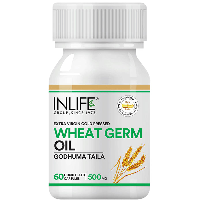 Inlife Wheat Germ Oil 500mg Capsule - Classic Derma