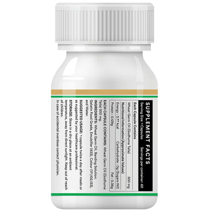 Inlife Wheat Germ Oil 500mg Capsule