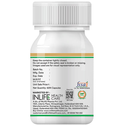 Inlife Wheat Germ Oil 500mg Capsule
