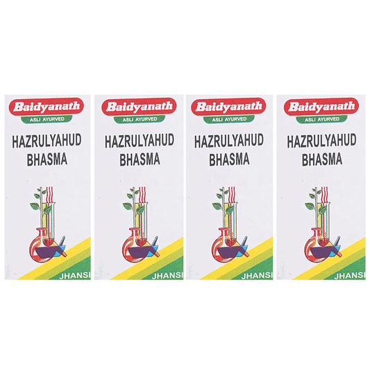 Baidyanath (Jhansi) Hazrulyahud Bhasma (10gm Each) - Classic Derma