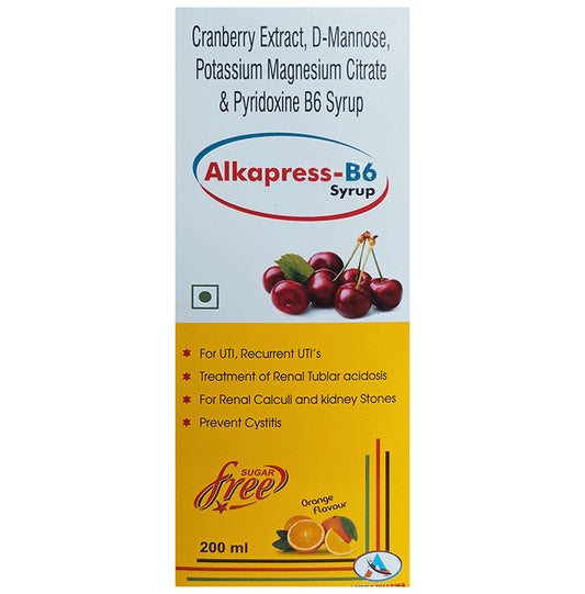 Alkapress-B6 Syrup Orange Sugar Free - Classic Derma