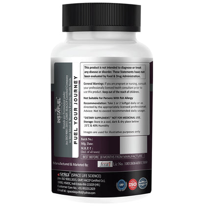 Instafuel Omega 3 440mg Softgel Capsules