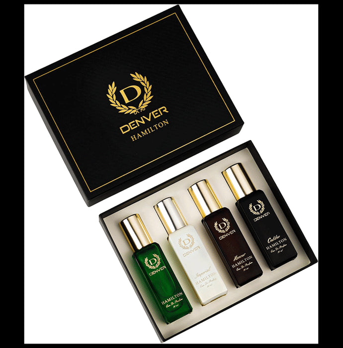 Denver Long Lasting Luxury Perfume Hamilton Gift Set for Men - Classic Derma