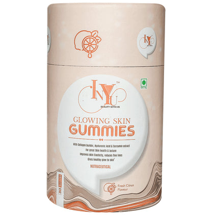 INYU Beauty With-In Glowing Skin Gummies Fresh Citrus - Classic Derma