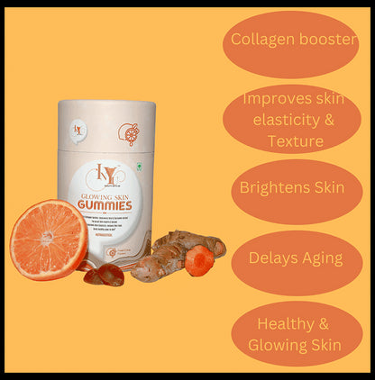 INYU Beauty With-In Glowing Skin Gummies Fresh Citrus