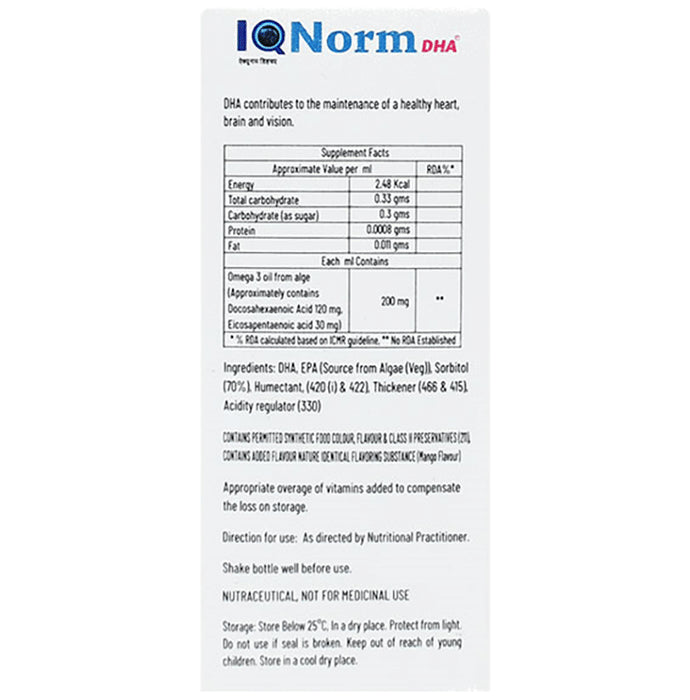 Iqnorm DHA Oral Drop