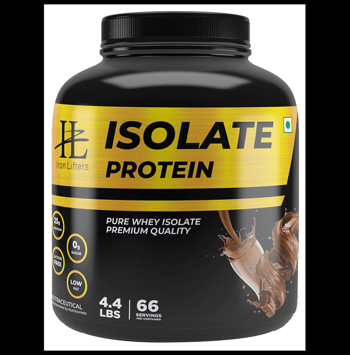 Iron Lifters Isolate Whey Protein Powder Chocolate - Classic Derma