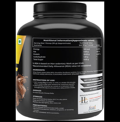 Iron Lifters Isolate Whey Protein Powder Chocolate