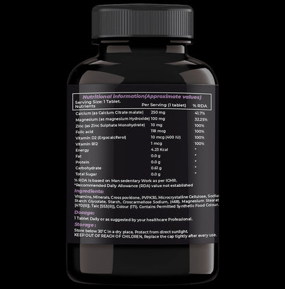 Iron Lifters Organic Calcium Magnesium zinc Tablet