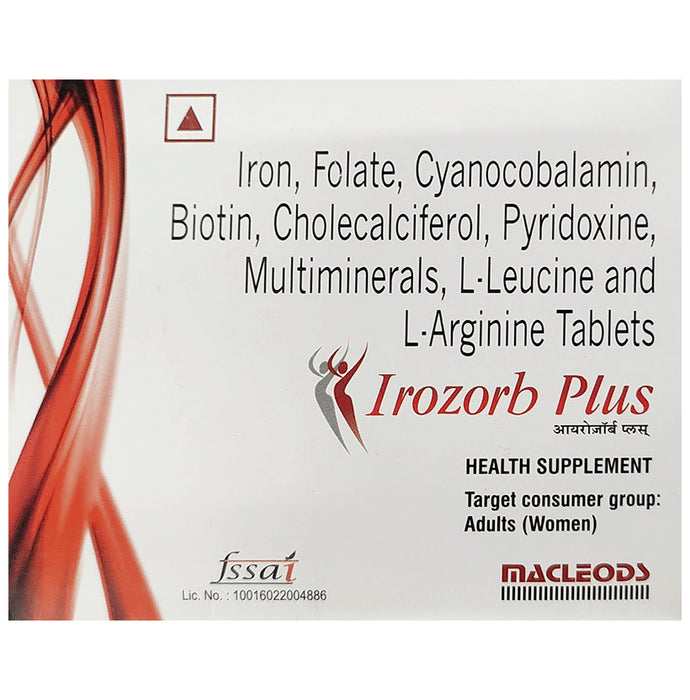 Irozorb Plus Tablet - Classic Derma