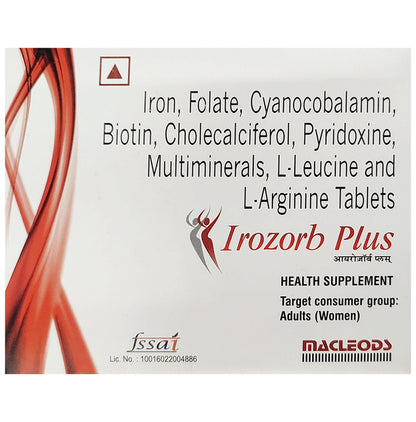 Irozorb Plus Tablet - Classic Derma