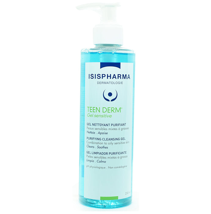 Isispharma Teen Derm Sensitive Purifying Cleansing Gel - Classic Derma