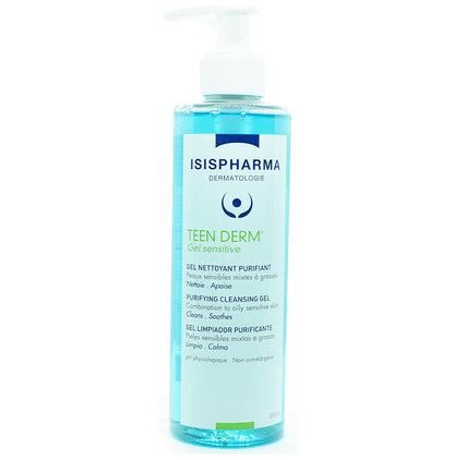 Isispharma Teen Derm Sensitive Purifying Cleansing Gel - Classic Derma
