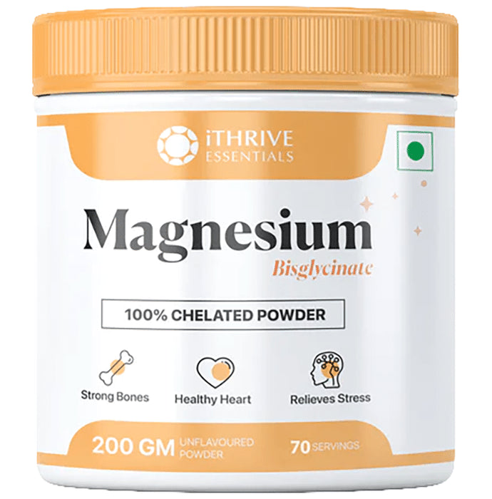 iThrive Essentials Magnesium Bisglycinate Powder Unflavored - Classic Derma