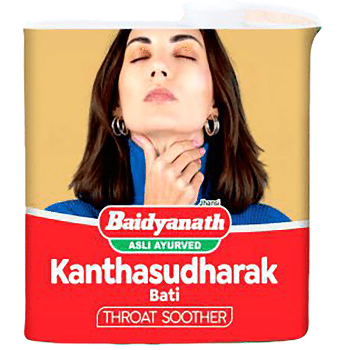 Baidyanath (Jhansi) Kanthasudharak Bati (6gm Each) - Classic Derma
