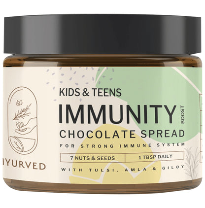 Iyurved Kids & Teens Immunity Boost Chocolate Spread - Classic Derma