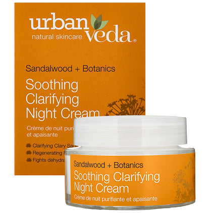 Urban Veda Soothing Clarifying Night Cream - Classic Derma