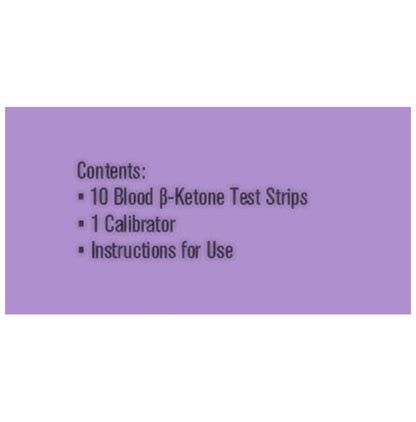FreeStyle Optium H Beta-Ketone Test Strip (Only Strip)