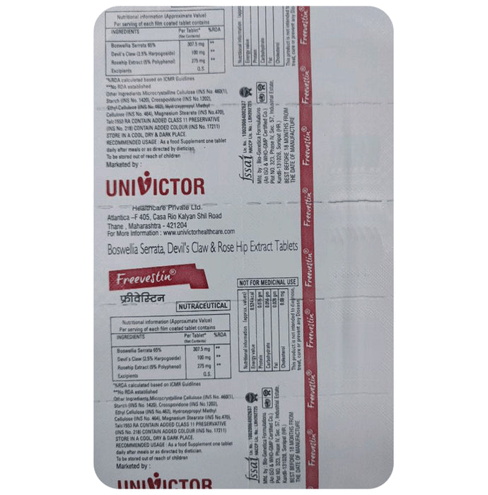 Freevestin Tablet - Classic Derma