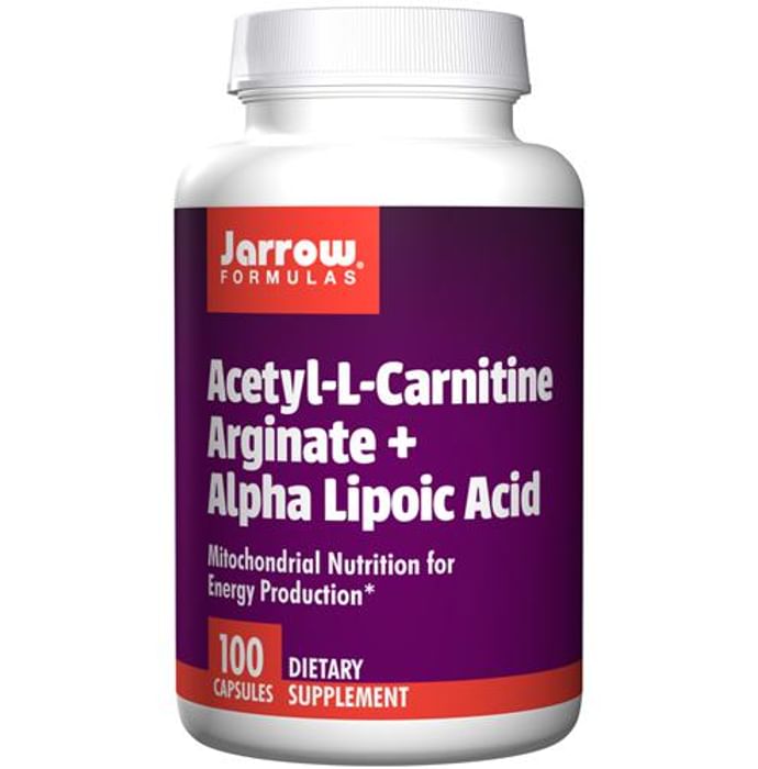 Jarrow Formulas Acetyl-L-Carnitine Arginate + Alpha Lipoic Acid Capsule | For Energy Production - Classic Derma