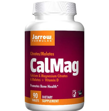 Jarrow Formulas CalMag Citrates/Malates Tablet | With Vitamin D for Bone Health - Classic Derma