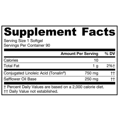 Jarrow Formulas CLA 750mg Softgels | For Fat Metabolism